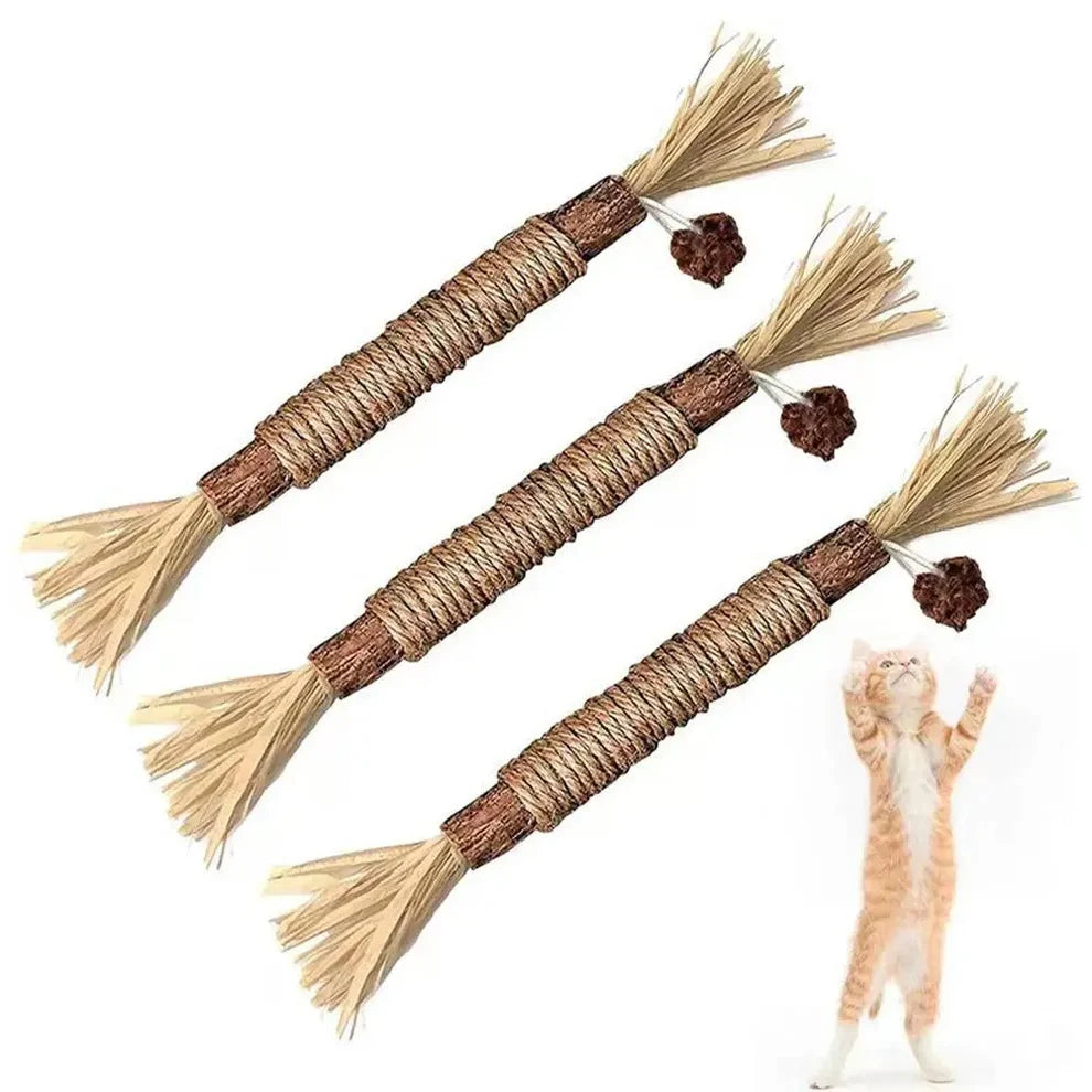 3 Pack - Natural Cat Dental Stick