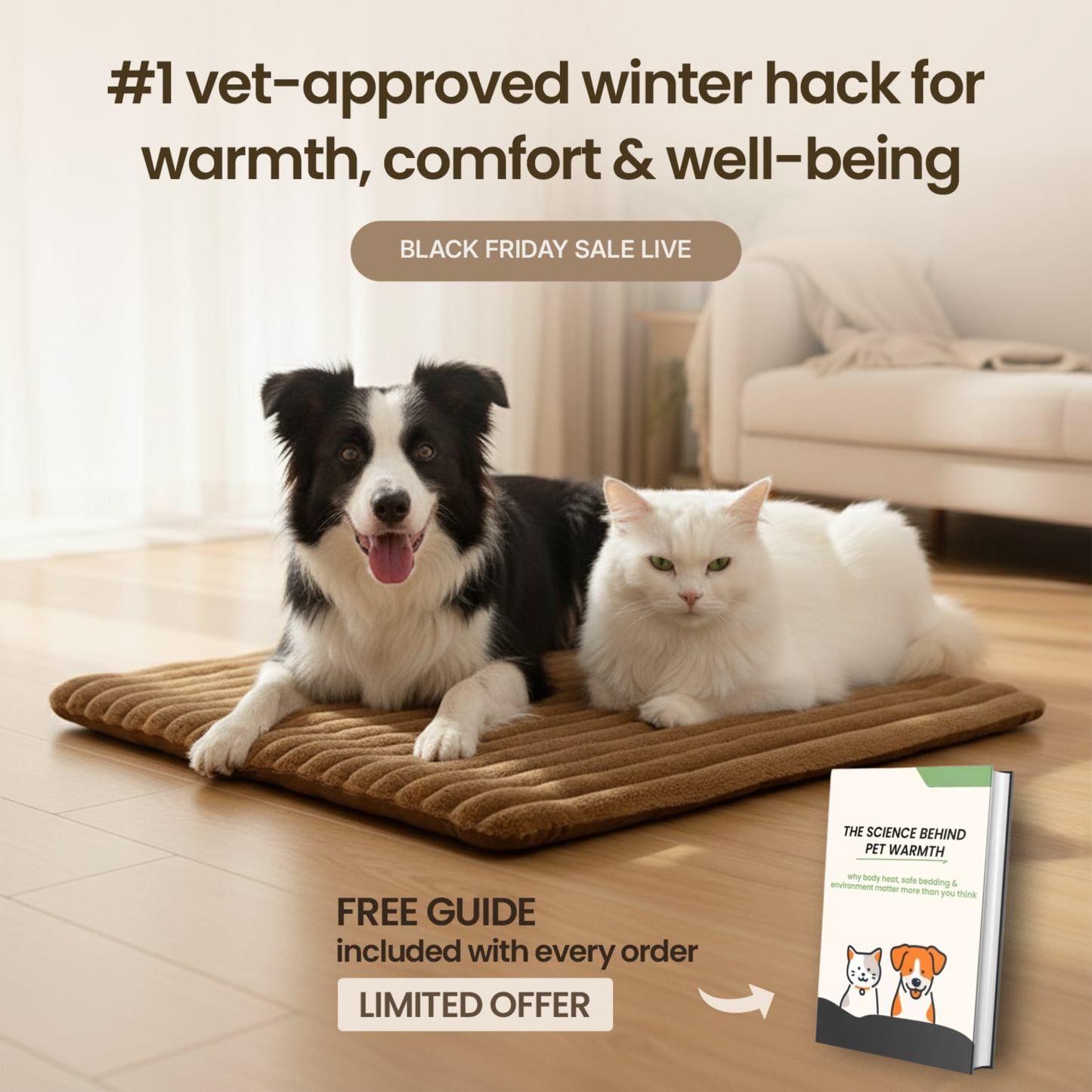 Self Warming Pet Mat
